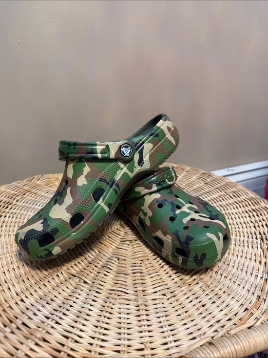 CROCS Shoes - CROCS Classic Clog - Green Camo